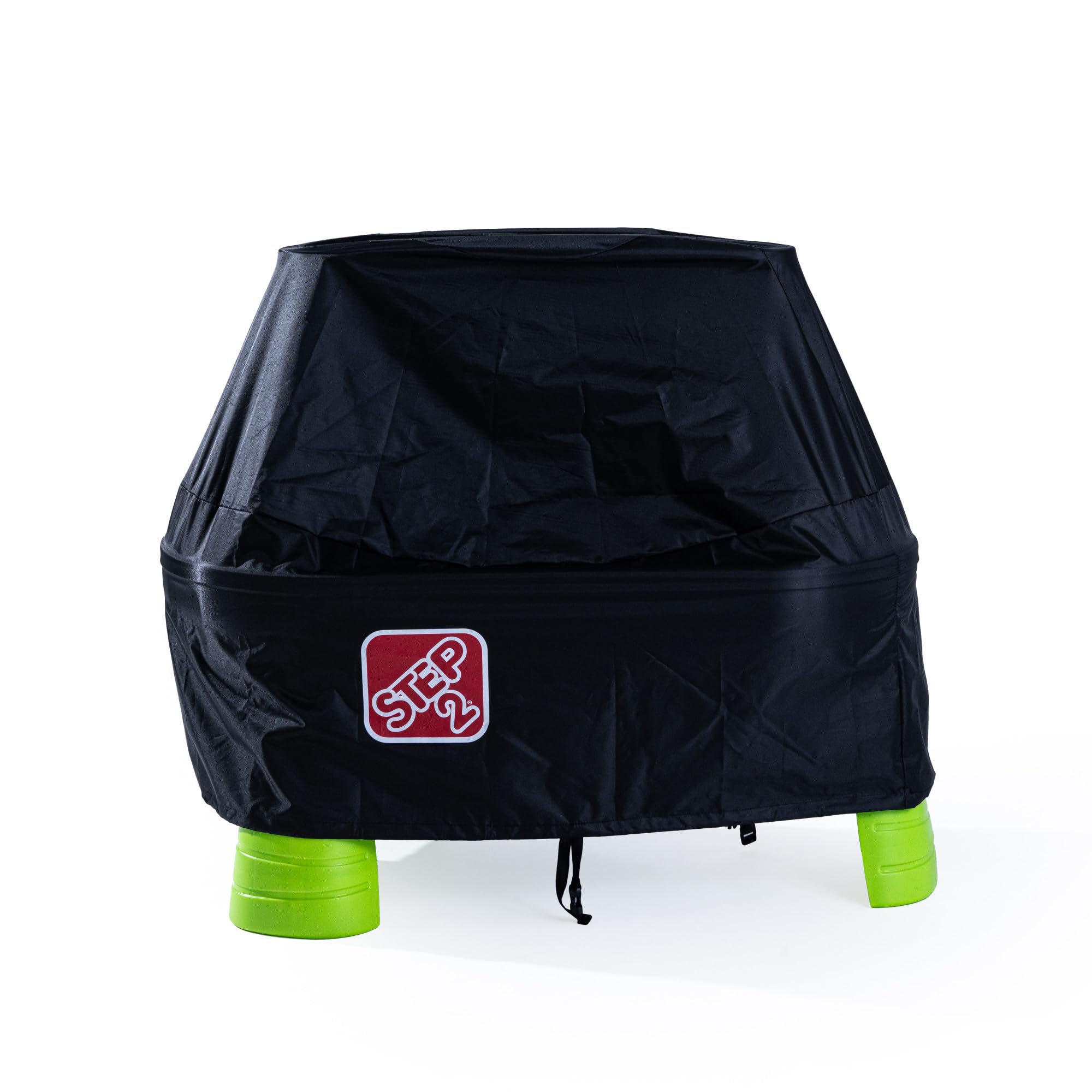 Photo 1 of Step2 Rain Showers Splash Pond Water Table for Kids with Cover, Toddler Outdoor Sensory Playset, 13 Accessories, Blue and Green, Ages 18 Months+