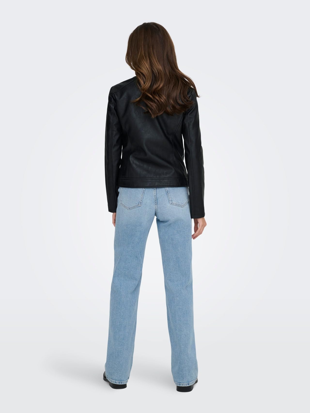 ONLY Damen Jdyemily Faux Leather Jacket Otw Noos Kunstlederjacke