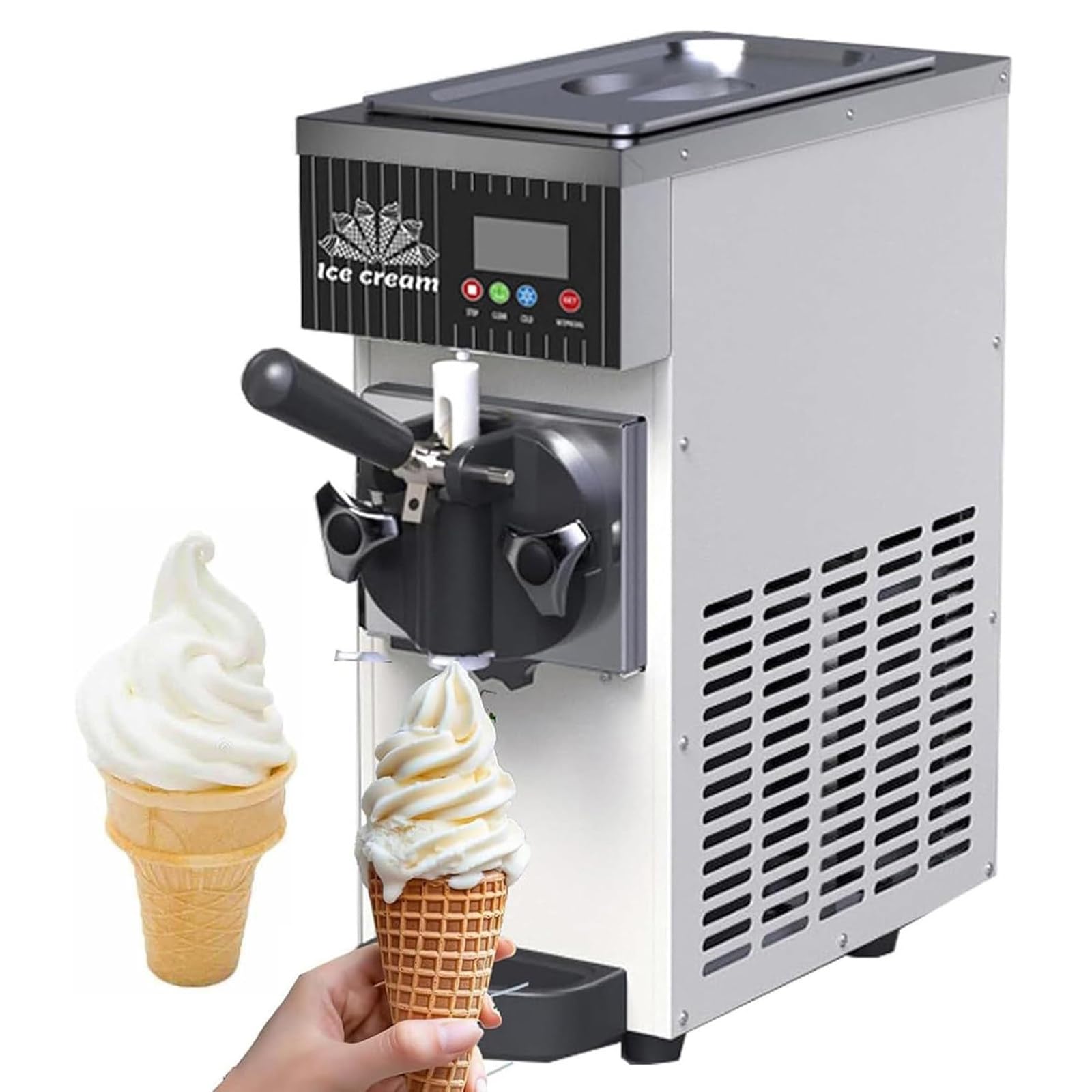 Machine à glace pour yaourt glacé, sorbet et desserts fruités Cream