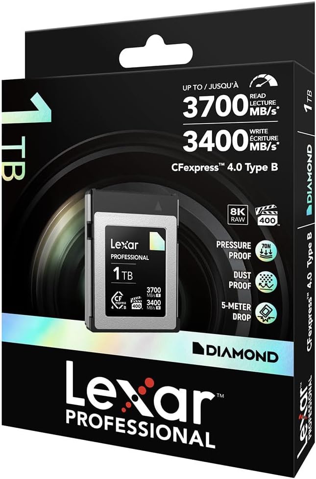 Lexar Diamond Series Professional 1TB CFexpress 4.0 Type-B Memory Card