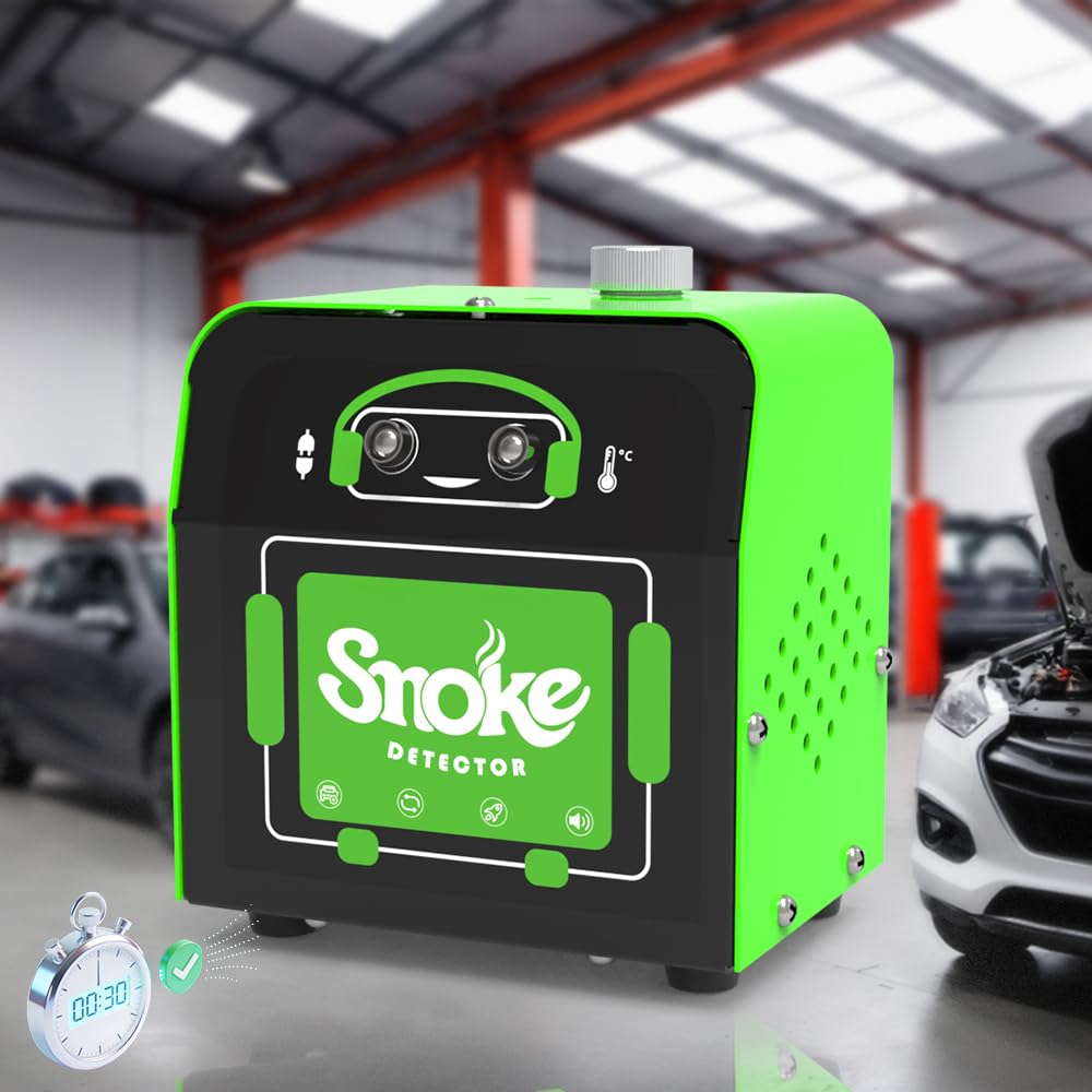Solary Smoke Machine Leak Detection - Automotive Leak Detection Tool for Auto Repair Workshops Shop Maintenance Technicians, Ideal for Diagnosing EVAP System Issues Universal Version-image-33