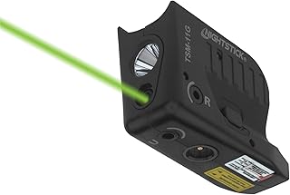 Nightstick TSM-11G 150- Lumen Rechargeable Tactical Light w/Green Laser Sight -IP-X4 Water-Resistant Handgun Lights for Glock G42, G43, G43X & G48