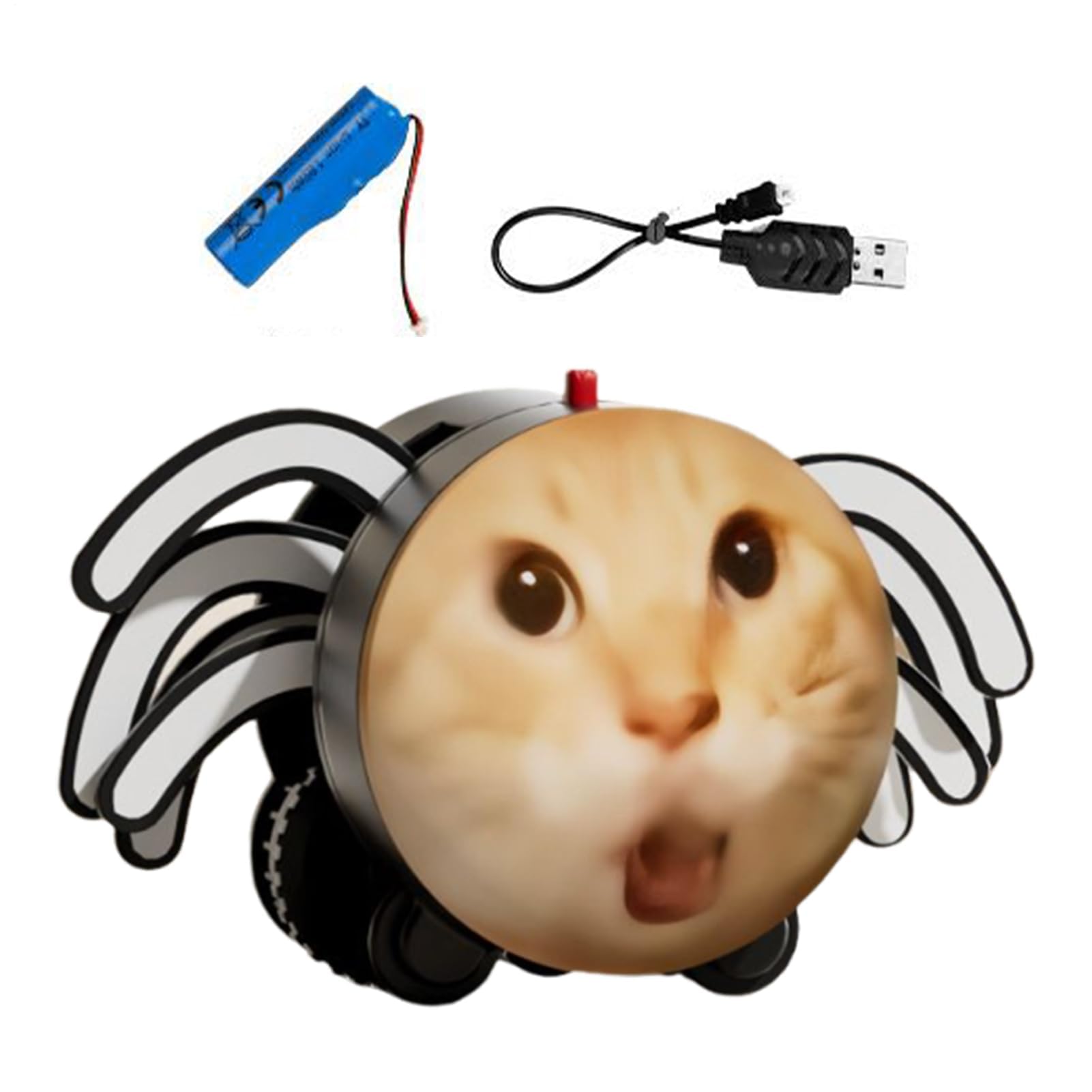 Juguetes para Gatos， Dispositivo automático Interactivo móvil for Mascotas Gatito hogar cumpleaños Navidad al Aire Libre