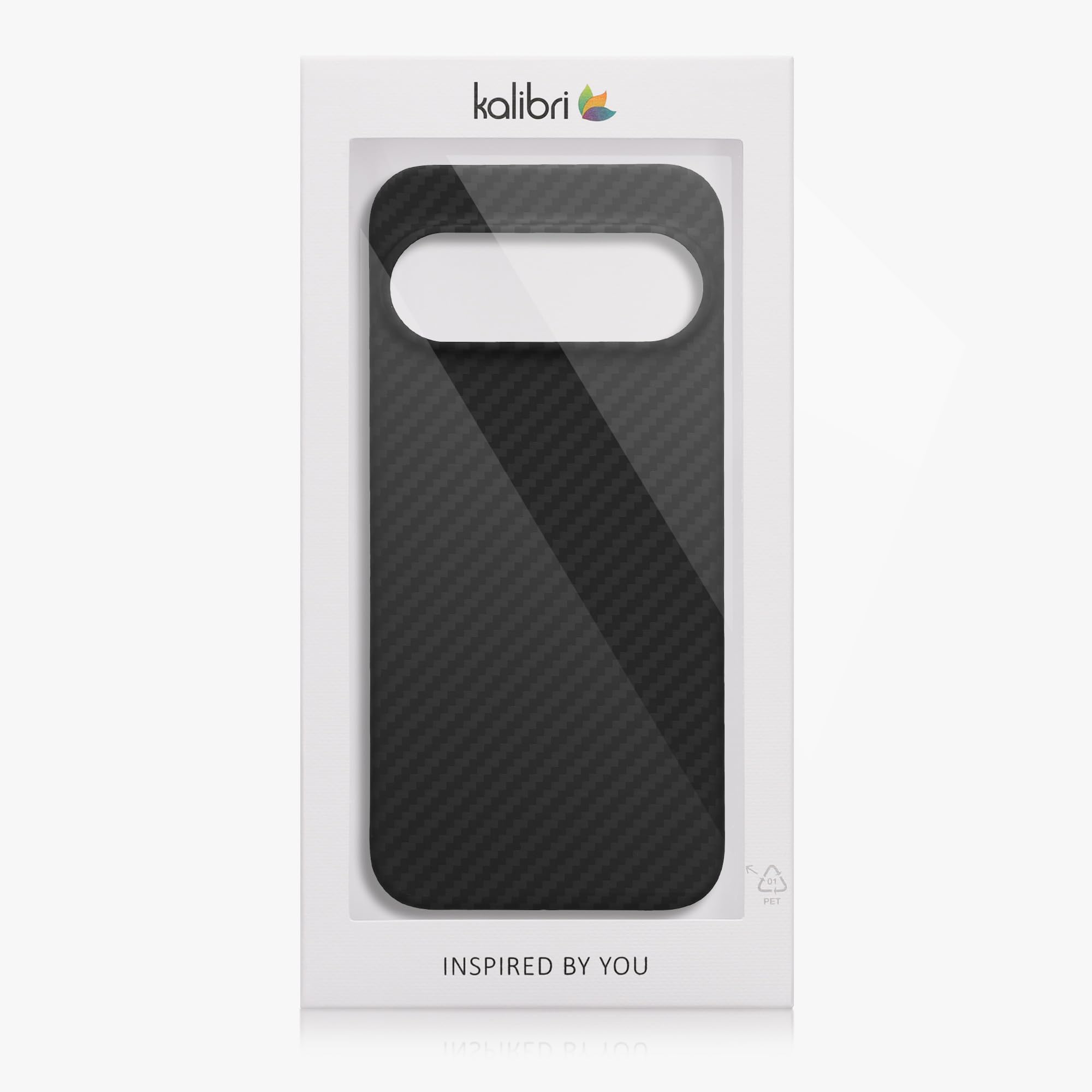 kalibri Etui do Google Pixel 10 / Pixel 10 Pro - Aramidowa obudowa telefonu - Etui ochronne - Kompatybilne z MagSafe, kolor czarny