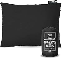 Vista 10 de Wise Owl Outfitters - Almohada de camping - Almohada de espuma viscoelástica para viajes en avión, senderismo, mochilero y uso al aire libre