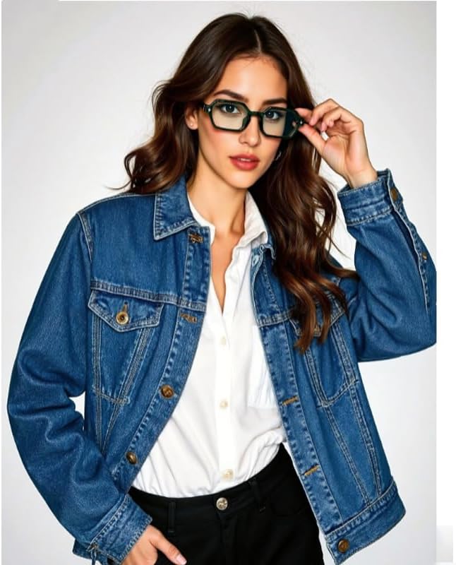 Retro Hexagon Sunglasses for Women Small Frame Vintage Sunglasses Classic Vintage Shades UV400 Protection - Image 2