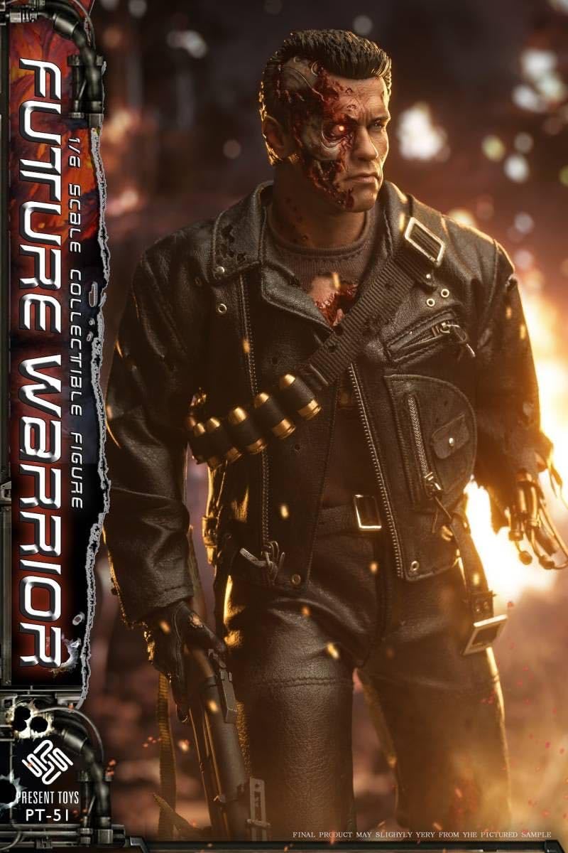 Amazon.co.jp: PRESENT TOYS 1/6 Future Warrior T800 DX.Ver 未