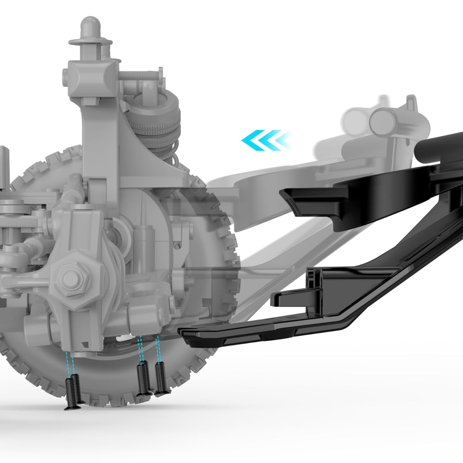 Amazon.com: Hosim M13 RC Car Front Bumper X09-1031 Accessory Spare