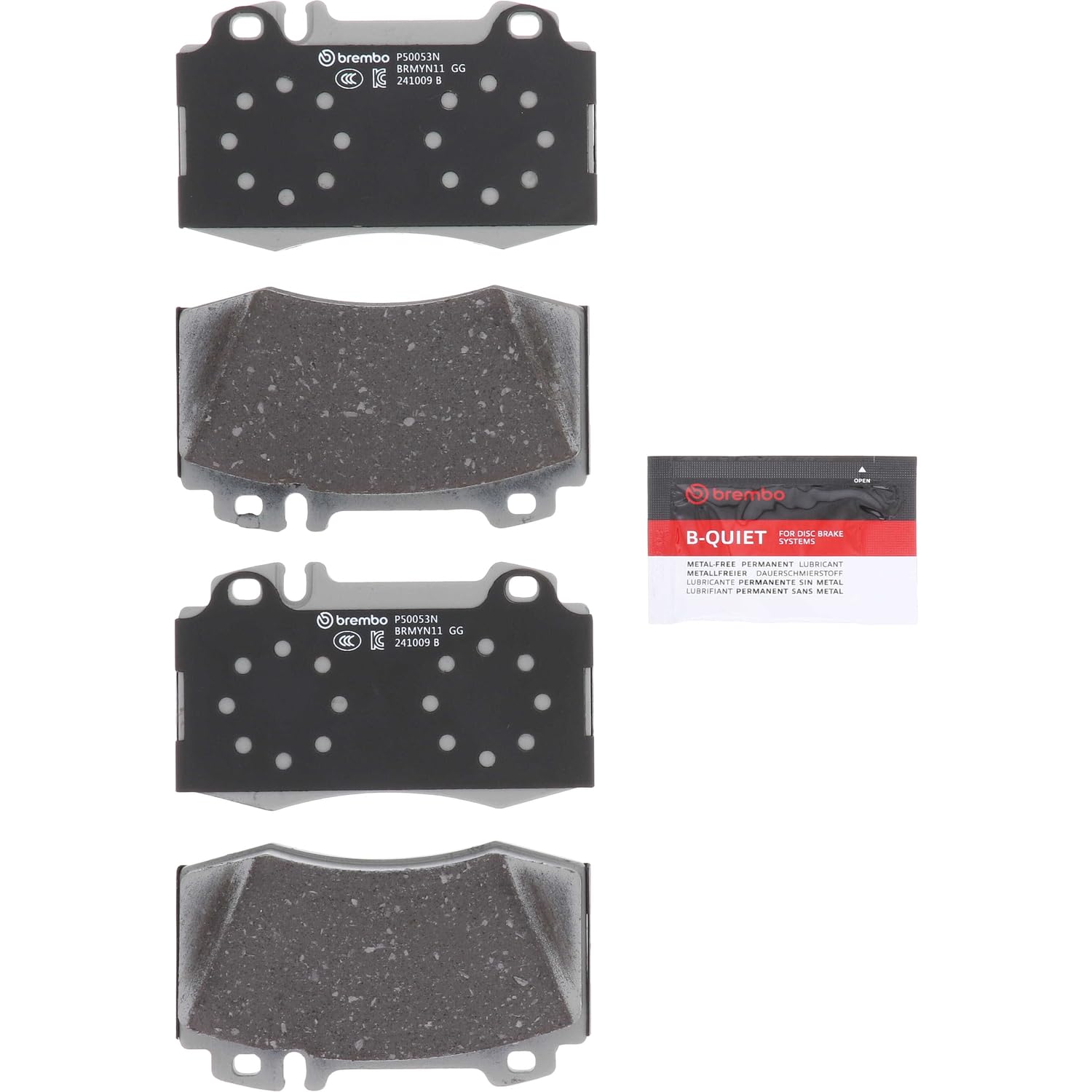 Brembo P50053 N pastiglia freno disco anteriore