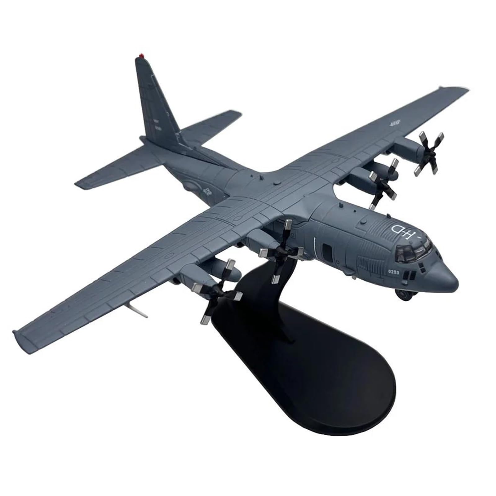 Modelo de avión de ataque a tierra AC130 1/200 miniatura militar coleccionable 8
