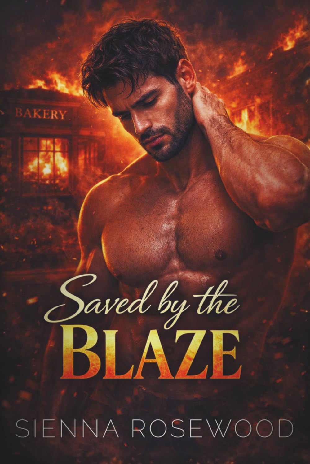 Saved by the Blaze: A Second Chance Emotional Romance (EMBER & ACHE - Dark Firefighter Romance Sagas)