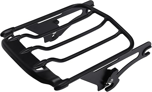 Miniatura 5 de TCMT Soporte para portaequipajes con dos alas de aire para Harley Touring Street Glide Road King Road Glide 2009-2025 Electra Glide 2010-2013,