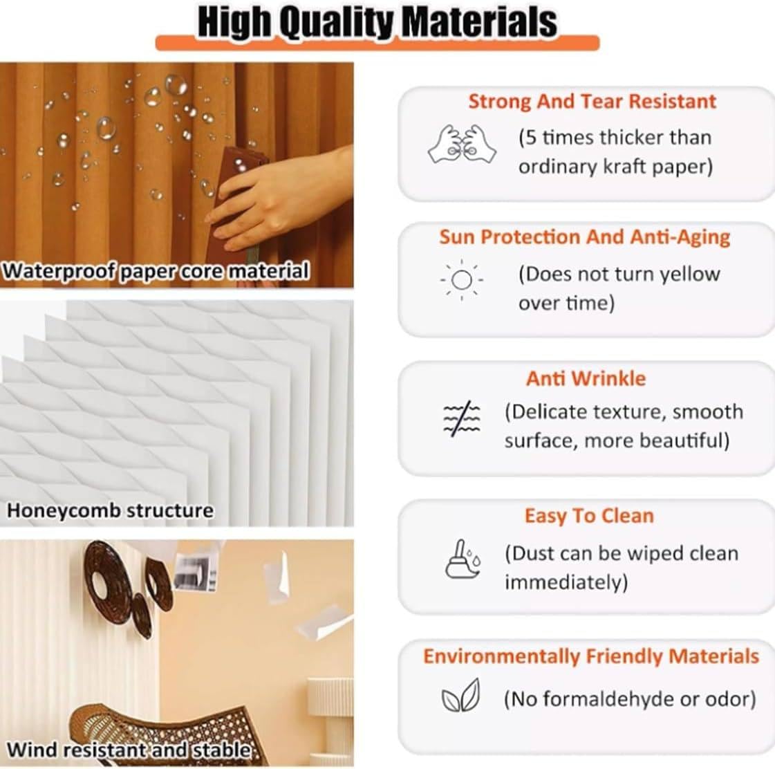 Modern Room Divider, Interior Privacy Screen, Folding and Retractable Room Divider, Freestanding Paper Wall Partition, for Bedrooms, Uffici, Balcony, 2x1.8m/6.5x6.91FT