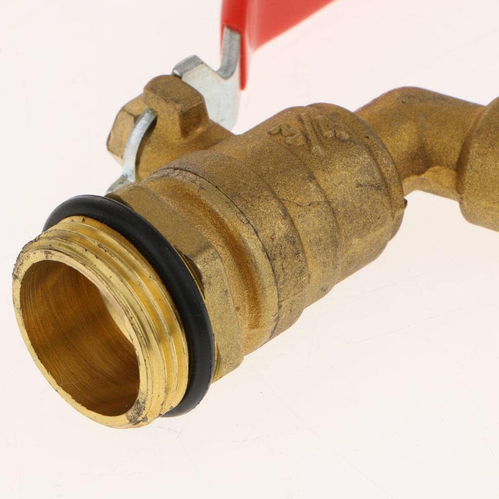 Juego de 2 grifos de repuesto de barril de cobre D20 para agua de aceite de 200 L