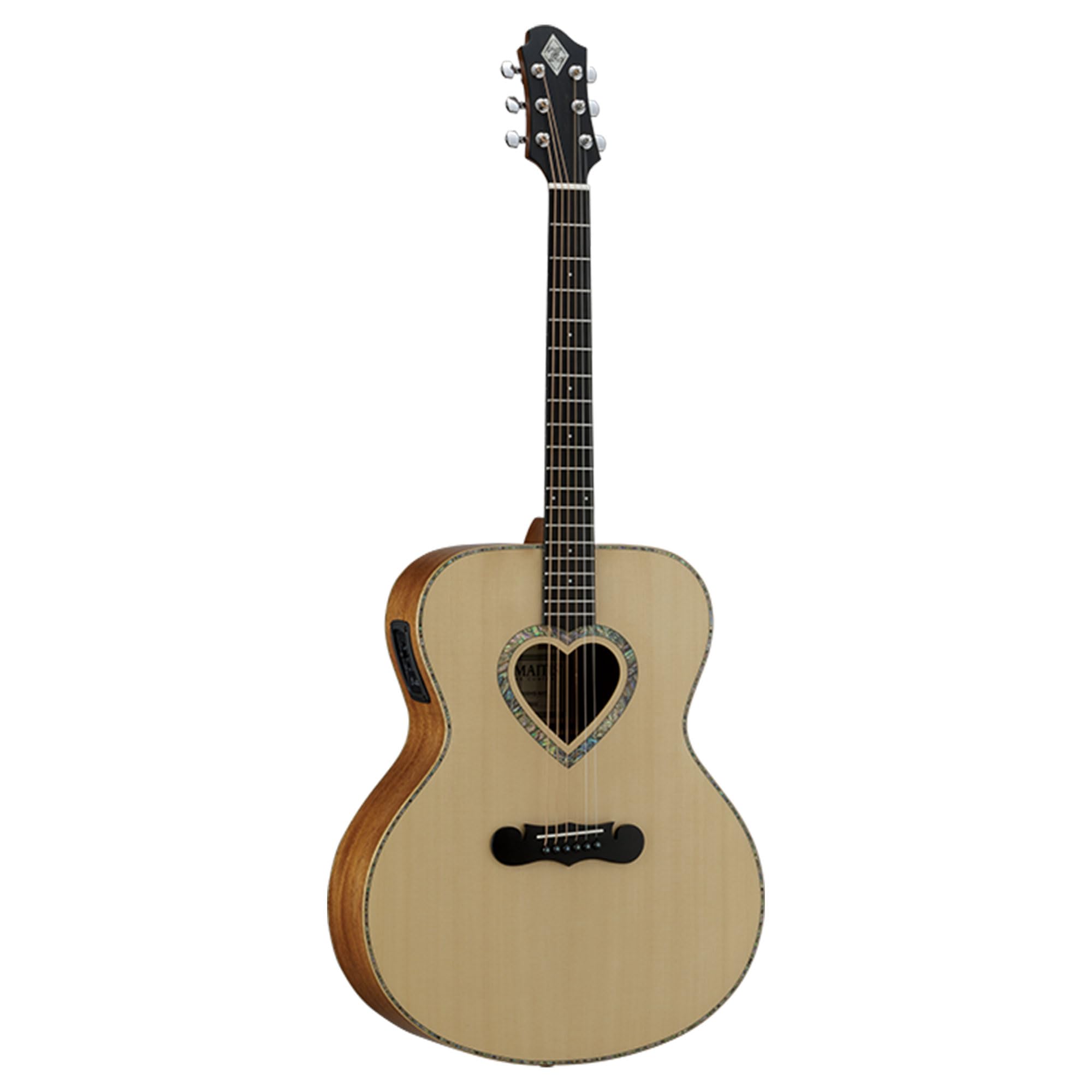 Amazon | Zemaitis ゼマイティス エレアコギター CAJ-300HS, Natural 