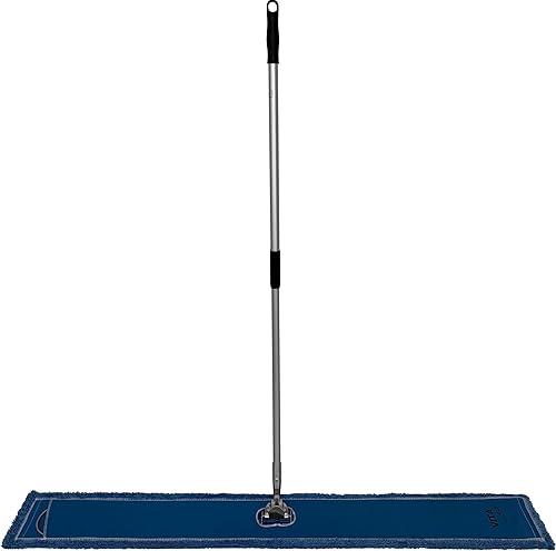 Polvo Mop Kit 72" (1) 72" Azul Polvo Mopa de microfibra, (1) 72" Wire Marco de polvo Mop y (1) Azul Polvo de Metal Mango Para Mopa Samsung Galaxy