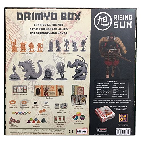 Rising Sun Kickstarter Exclusive Daimyo Box . Contemporary Manufacture
