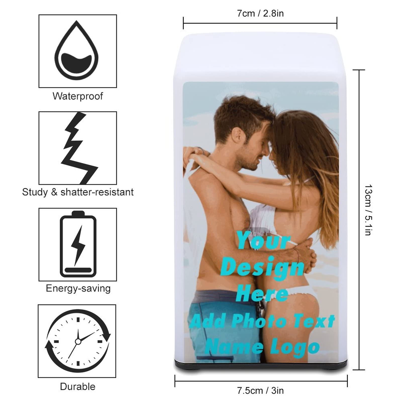 Custom Name Night Light Kids Bedroom Nursery Night Light Personalized Night Light Childs Gift