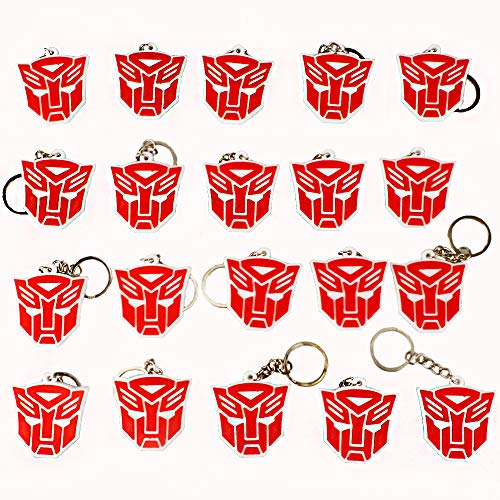 Earlywish - Lot de 20 Porte-clés de collection -Thème : Super-héros - Idéal pour fêtes d'enfants, fêtes d'anniversaire, l'école, Carnaval ou comme récompenses Cover