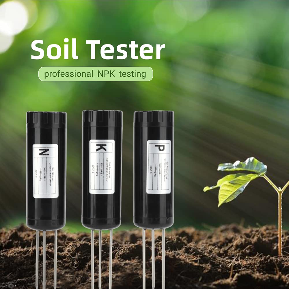 Zerodis Soil Tester Digital Soil Test Kit for N, P and K, Nutrient Intelligent Plant NPK Fertilizer Soil Meter Gardening Tool, 1 Pack - Image 2