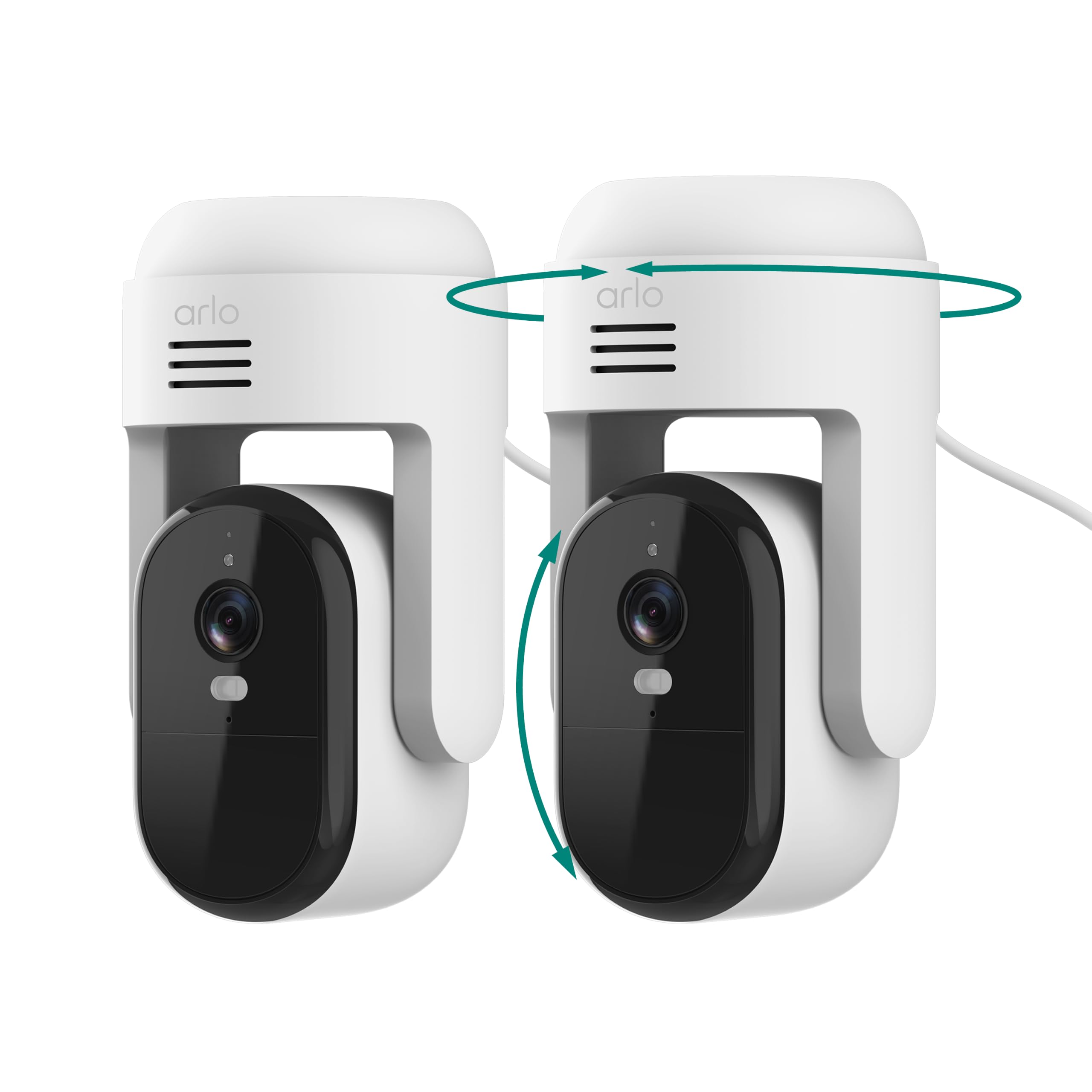Arlo Essential Outdoor Pan Tilt Zoom Security Camera 2K Wired