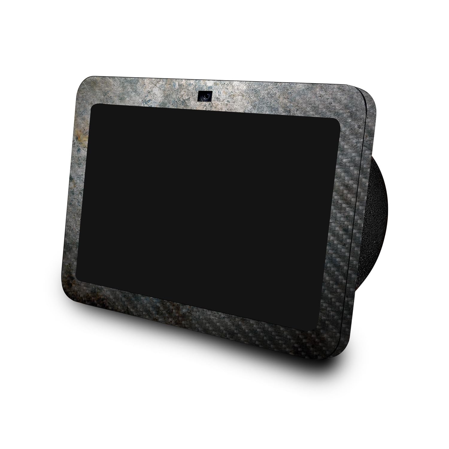 Carbon Fiber Skin Compatible with Amazon Echo Show 8 (3rd Gen, 2023) - Shadow Concrete - Premium 3M Vinyl Protective Wrap Decal Cover - Easy to Apply | Crafted in The USA by MightySkins