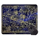 滑り止めラバーゲーミングマウスパッド、星座牡羊座12星座のテーマのマウスパッド