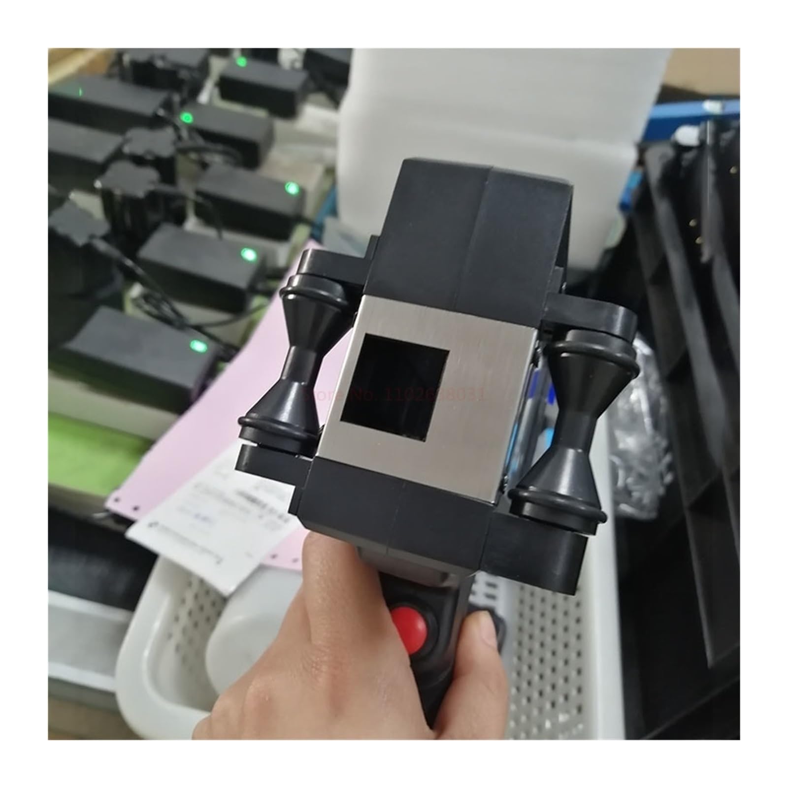 Handtintenstrahldrucker, Intelligenter Handheld-Tintenstrahldrucker, kleine automatische Codiermaschine, Fließband, Etiketten, Verpackungsbeutel, QR-Code, Barcode, Logo-Drucker(1pcs)