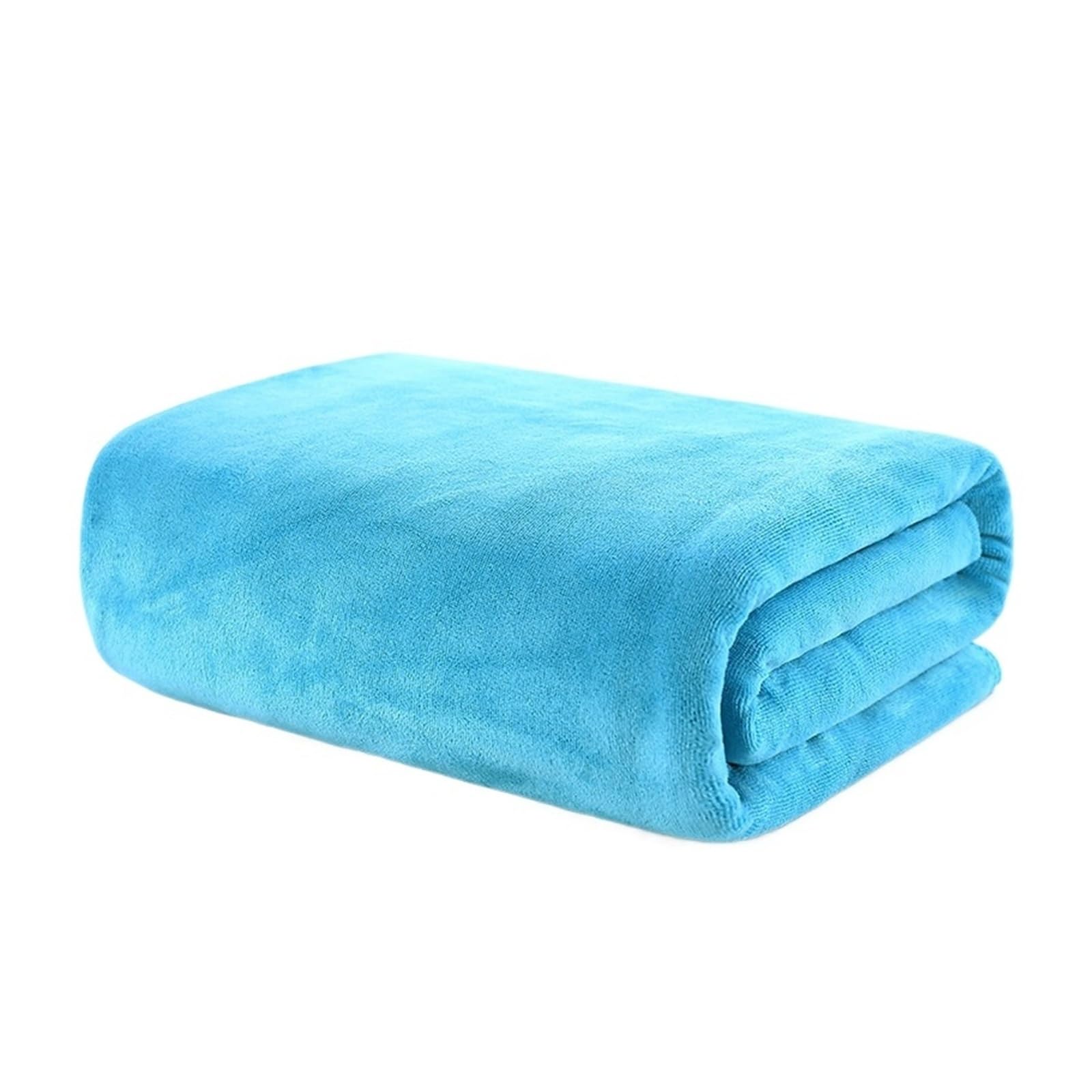 CHTKAGV Super-large Ultra-micro Fiber Bath Towel, Soft Fast-drying for Salon and Beach(Lake Blue,35X75CM)