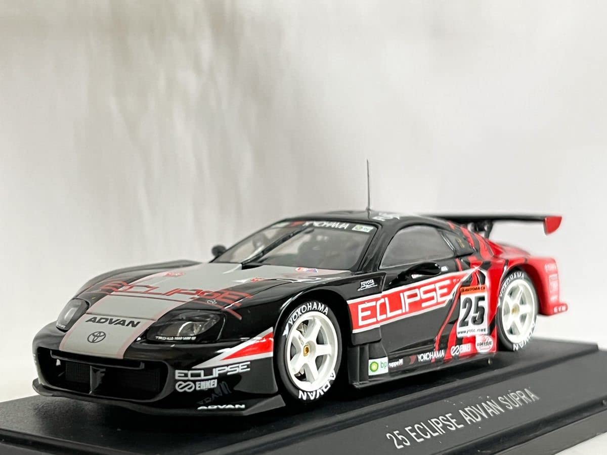 REALDRIVE ECLIPSE ADVAN SUPRA（未開封新品） Rare Eclipse ADVAN Toyota Supra Choro Q Pullback Penny Racer Toy