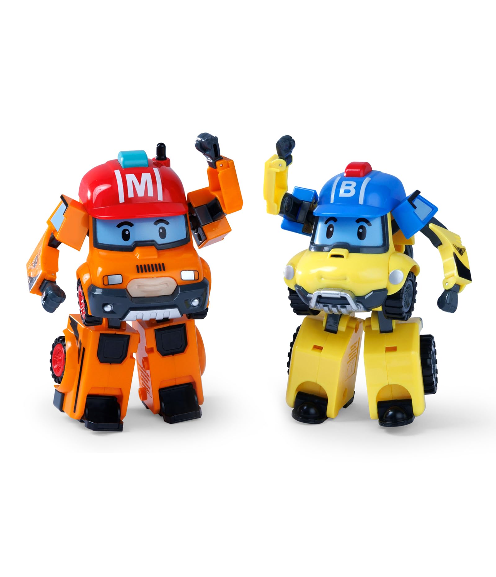Amazon.co.jp: ロボカーポリー (RobocarPoli) 4インチ変身ロボット2種