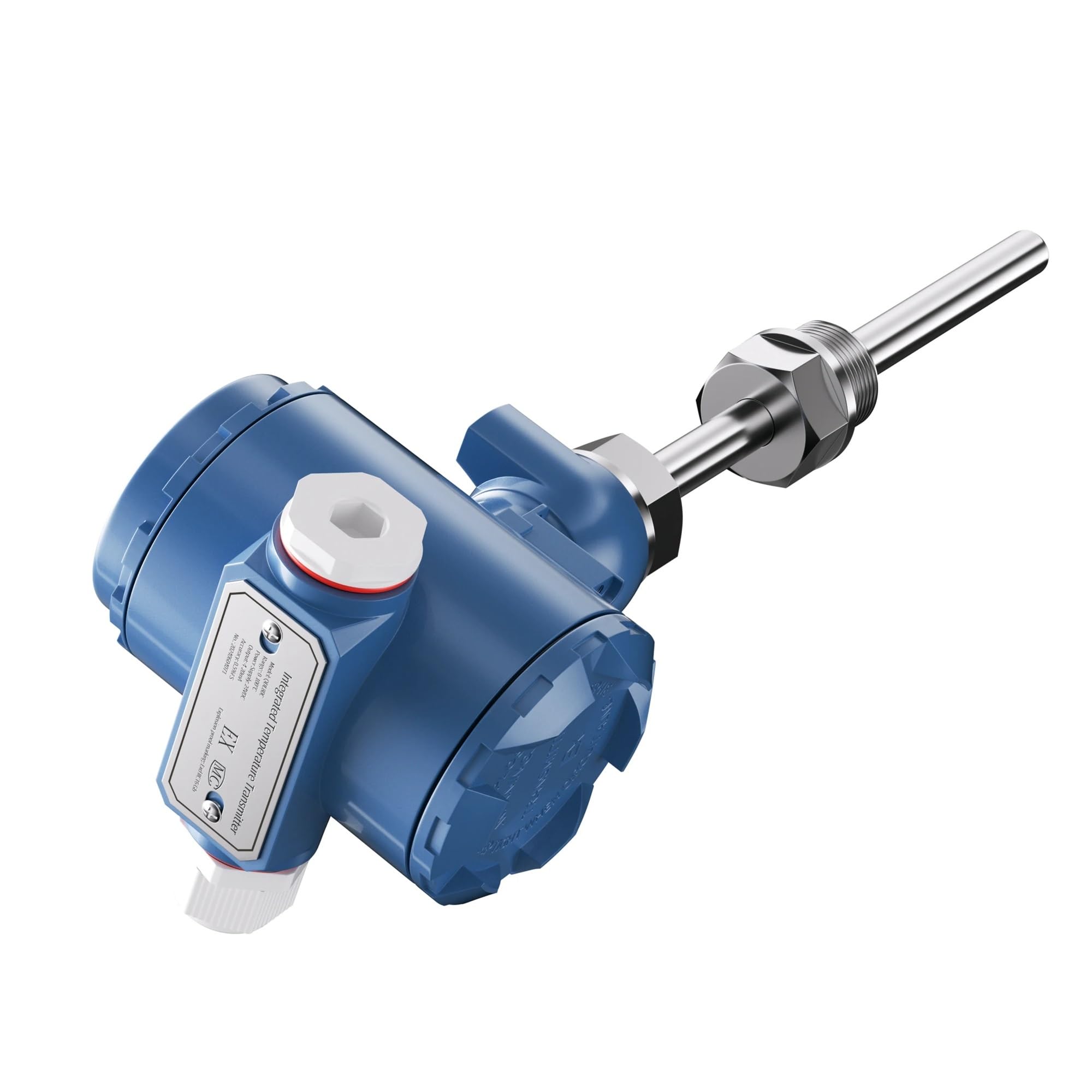 Sensor PT100 de acero inoxidable 304, 0-100 ℃, 0-200 ℃, -50-200 ℃, convertidor de señal de temperatura, 4-20 mA, M27*2, transmisor de temperatura de señal PT100(0-200C 4-20mA)