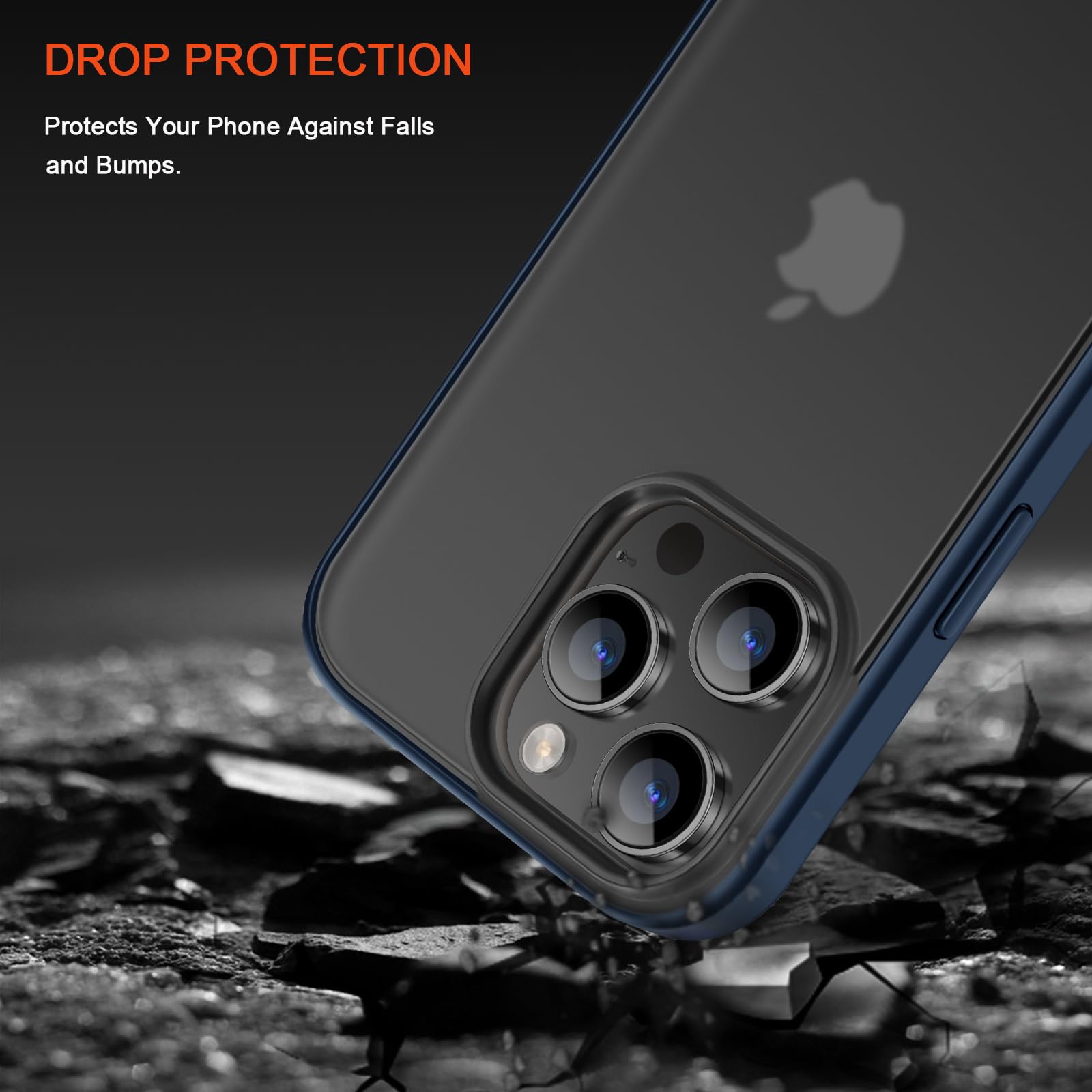 iPhone 13 Pro 用ケース 半透明 マット感 擦り傷防止 指紋防止 iPhone 13 Pro 用ケース 半透明 マット感 擦り傷防止 指紋防止