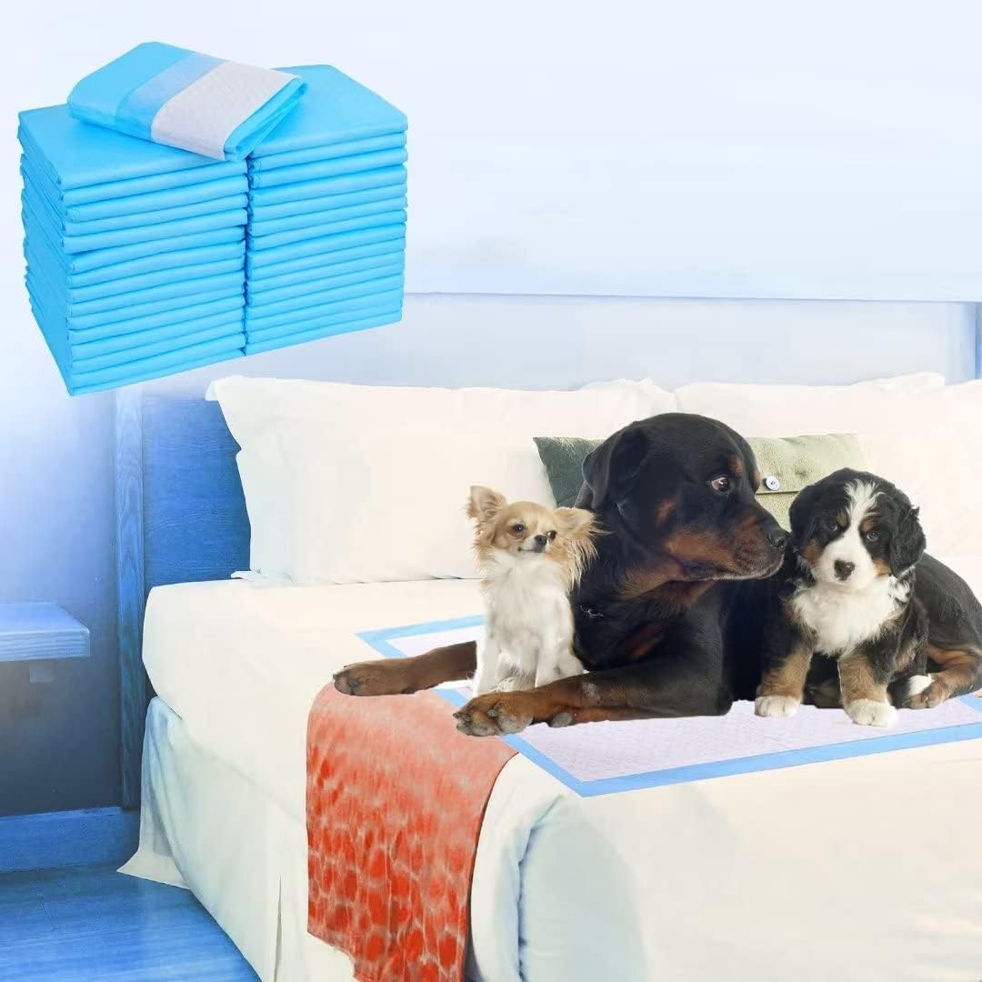 Extra Large Puppy Pads,36"x36" Pee Pads for Dogs,100 Count Training Dog Pee Pads Absorbent & Leak-Proof &Quick Dry,Disposable Pet Potty Pads for House Training Dogs Cats, Rabbits.