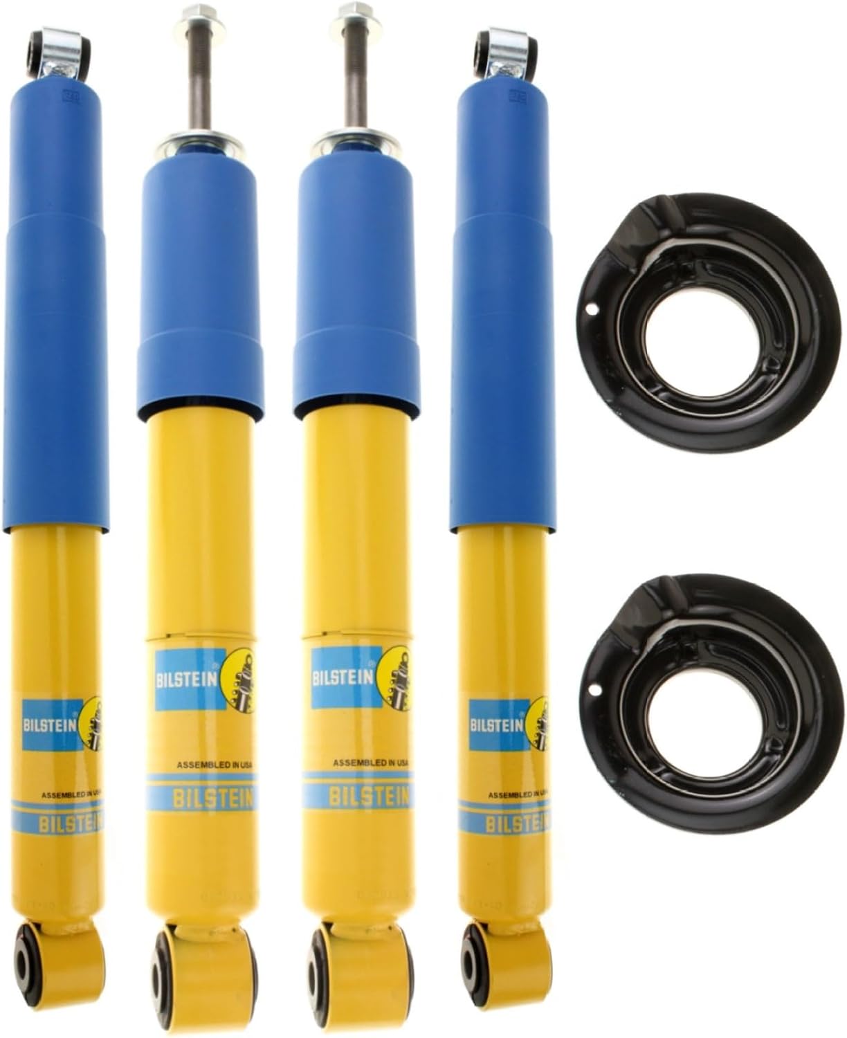 Set of 4600 Series Front & Rear Monotube Shocks fits 2005 2015 Xterra S 4WD with V6 4.0L Engine - Improves Ride Quality, Handling & Comfort - TrendsAuto Decal