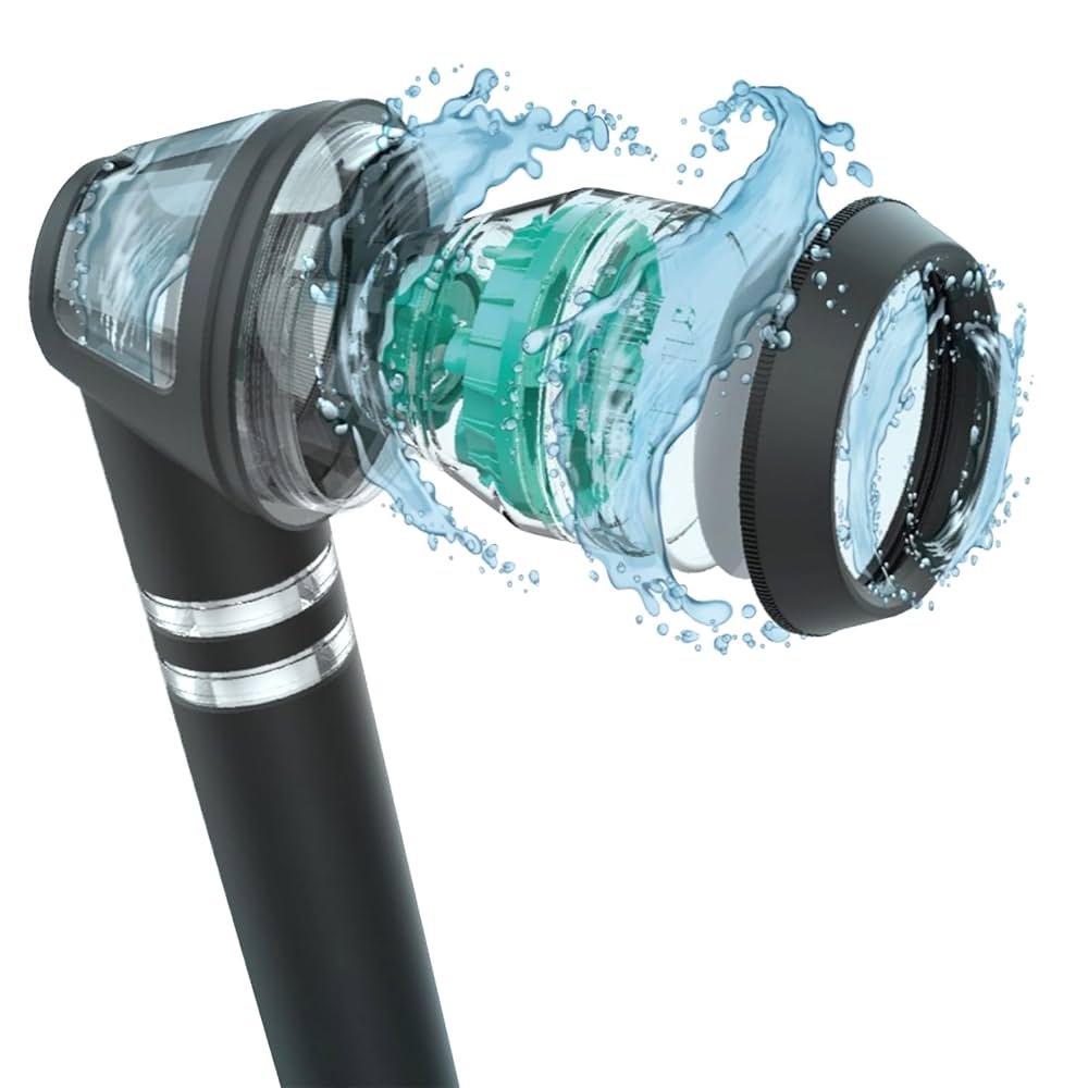 POSEION BT100 DG Filtered Shower Head – Handheld, High
