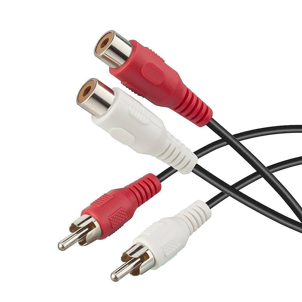 Amazon.com: TENINYU 6 Feet AV Extension Cable RCA Stereo