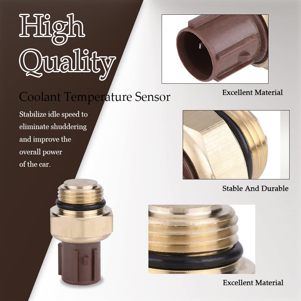 Amazon.co.jp: ラジエーター冷却ファンスイッチ スイッチ冷却液温度