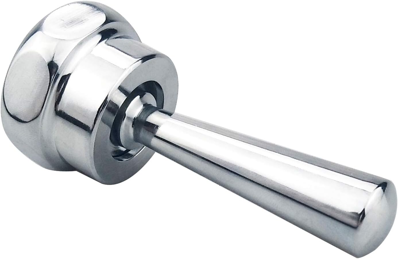 Manual Flush Valve Lever Assembly Repair Part Compatible with TOTO Toilet and Urinal Flushometer,Chrome Finished.