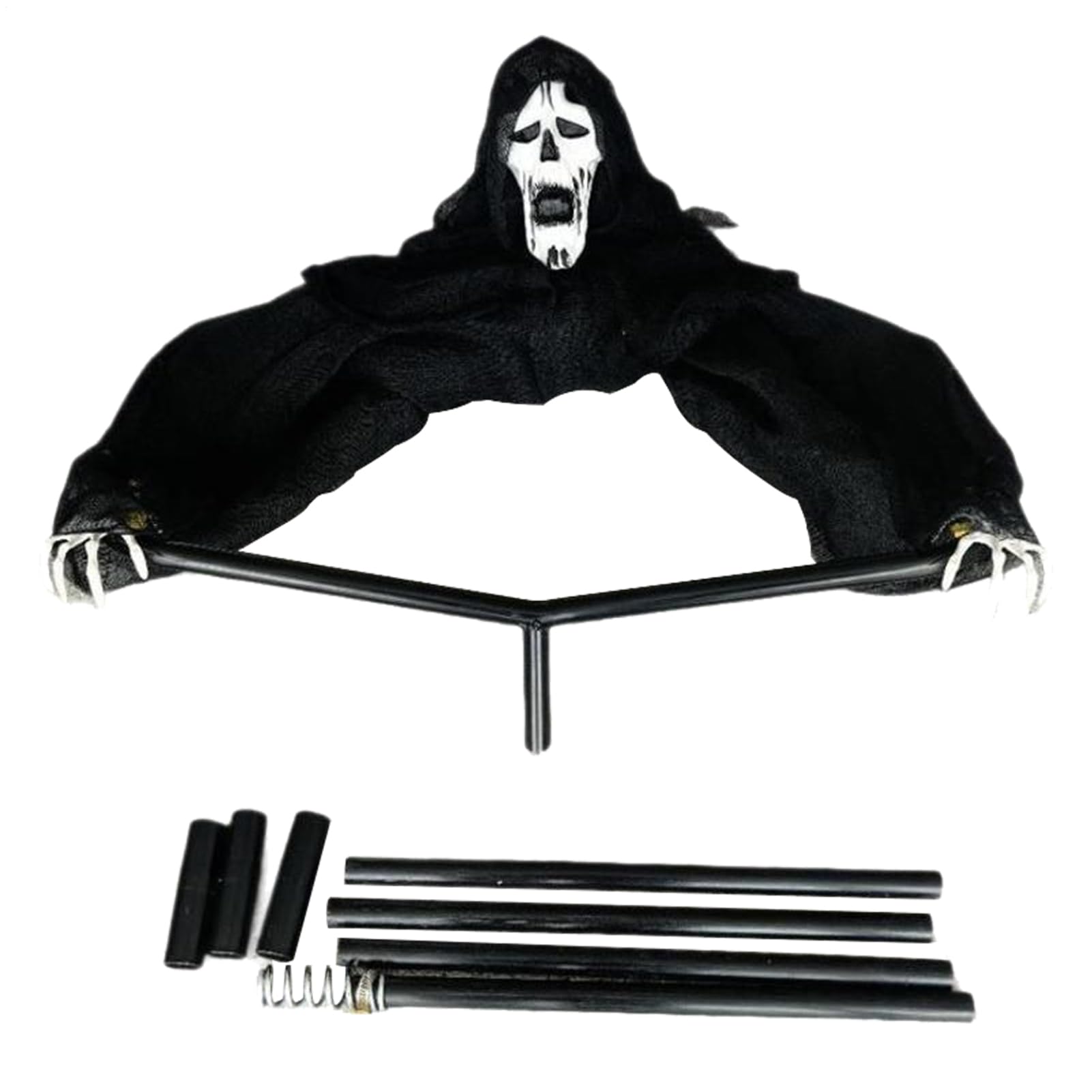 Generico Halloween da Esterno Spaventapasseri A Forma Di Per Giardino | Elemento Scenico Grande Per Cortile to Creepy Per Proprietari Di Case E Genitori