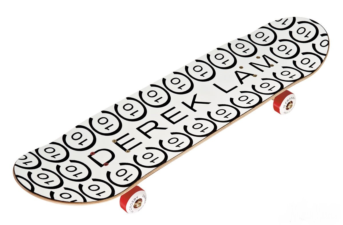 5Star-TD Derek Lam Skateboard 31 Black White
