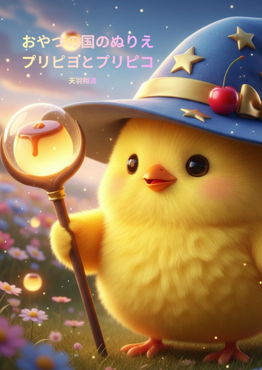 おやつの国のぬりえ プリピヨとプリピコ
