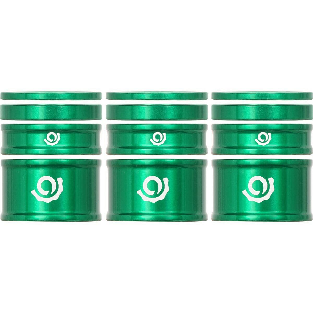 Industry Nine Headset Spacer Kit 3-Pack 2.5mm (Headset Spacer Kit 3-Pack 2.5mm Green)