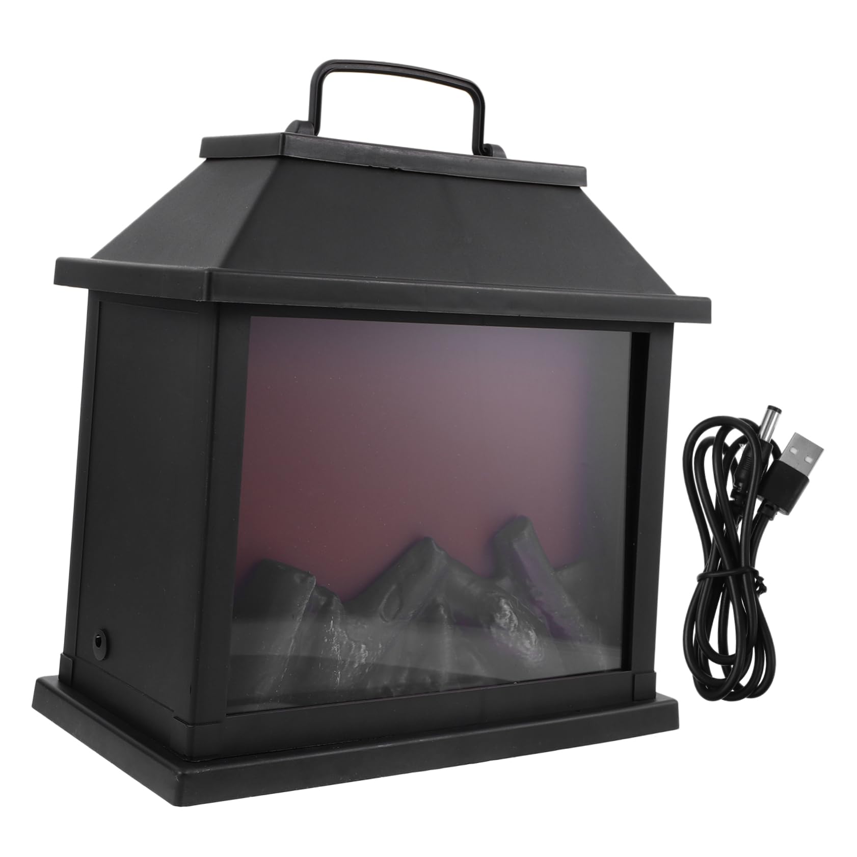Alipis Farol Navideño Luz Led Lámpara Decorativa Sin Llama Farol Iluminado Navideño Decoración Para Fiestas Navideñas Lámpara Colgante
