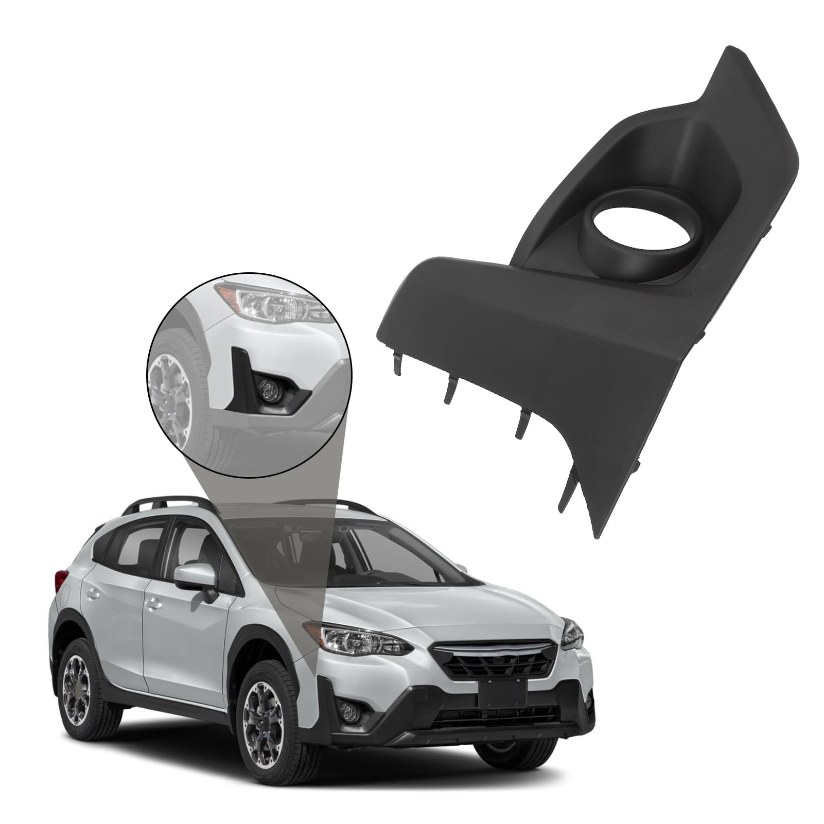 Passenger Right Side Fog Light Trim Bezel – Direct Fit For Subaru Crosstrek (2021-2023) – 57731FL860