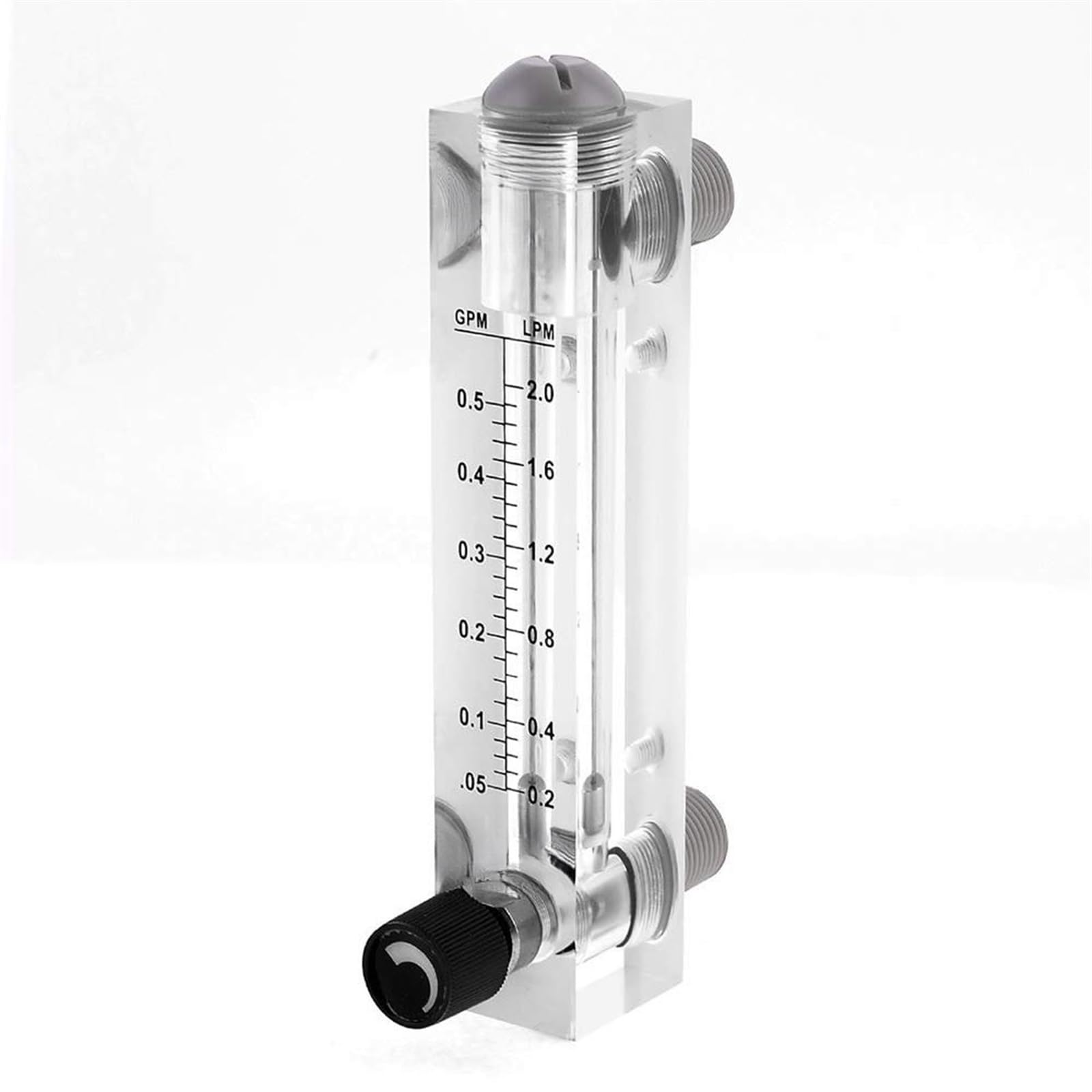 THE WHITE SHOP Thread Water Liquid Flow Meter Flowmeter (Size : 5LPH)