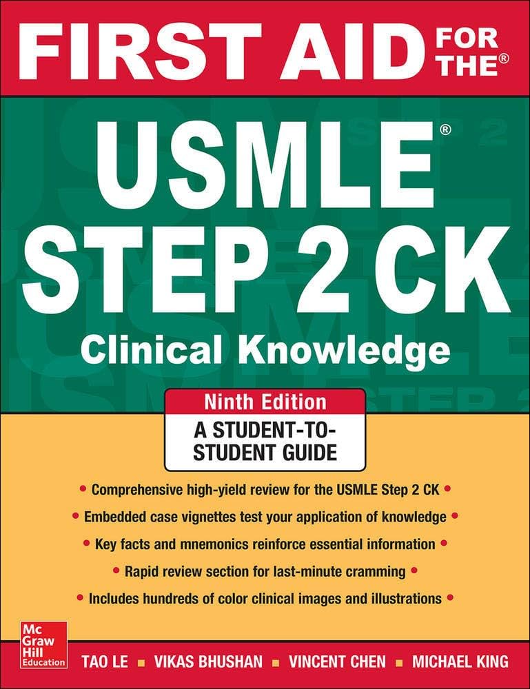 健康・医学 FIRST AID Q&A FIRST AID for the USMLE First Aid for the USMLE Step 1 2023: Le, Tao, Bhushan, Vikas
