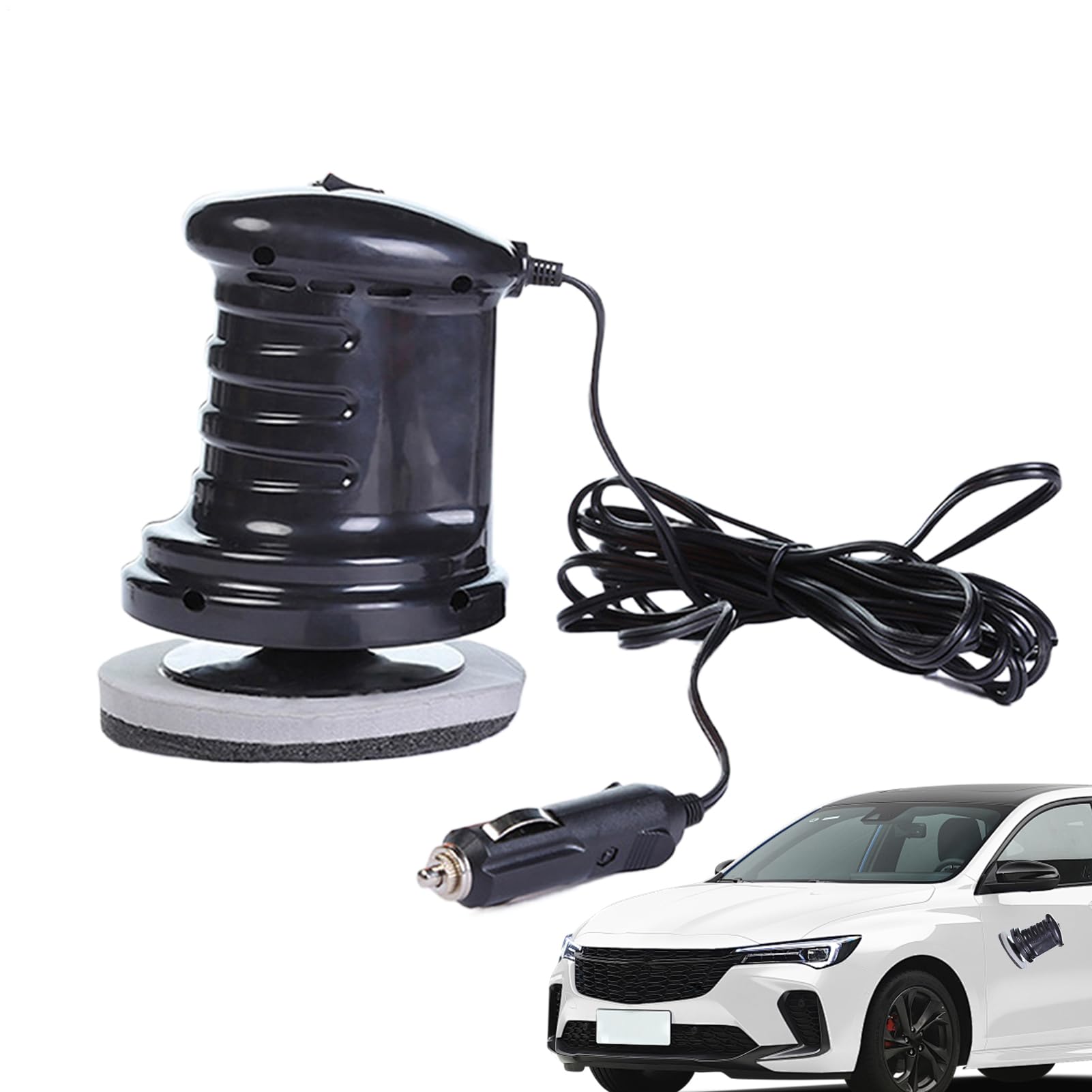 Pulidor Y Abrillantador Para Coches Pulidora Para Automóvil 12V | Accesorios De Cuidado Automotriz Para Moto Muebles Restauración De Madera Taller En Casa Garaje Exterior