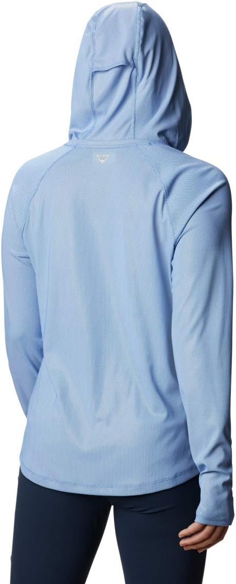 Columbia Women's Tidal Deflector Hoodie Medium Stormy Blue