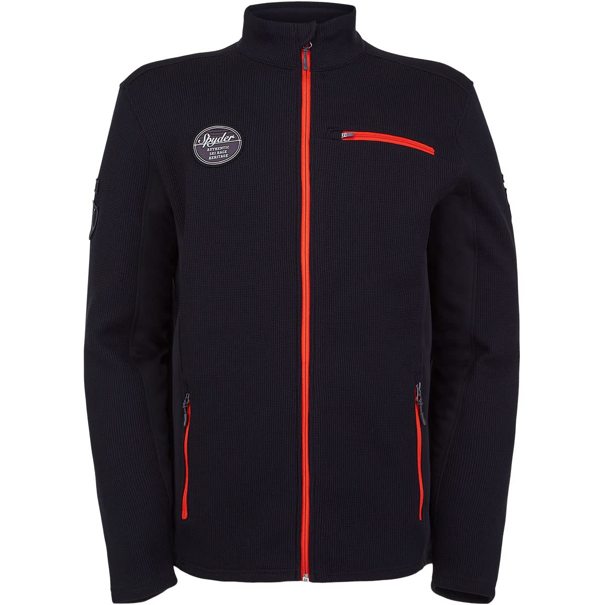 Spyder mens Bandit Wengen Full Zip Fleece Jacket Fleece Jacket